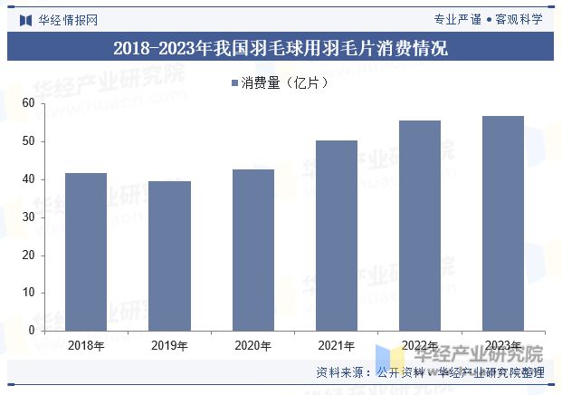 中国羽毛片行业发展现状及趋势分析羽毛球运动盛行行业需求旺盛「图」(图7)