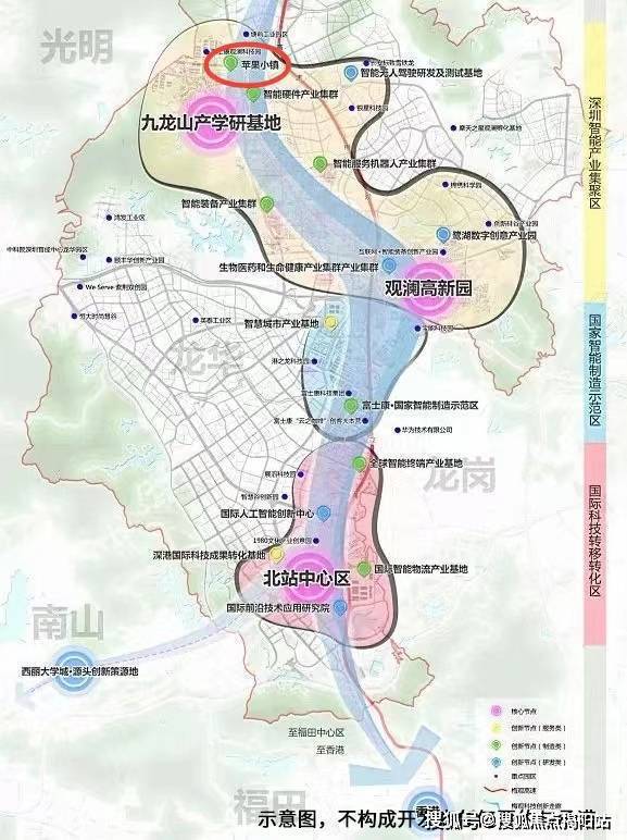 星空体育网址：招商雍云府科技产业基地与本项目的直线米(图6)