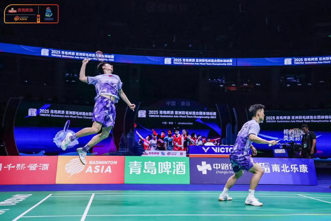 亚洲羽毛球混团赛：小将惊艳国羽险胜日本与印尼争冠决赛赛程(图7)