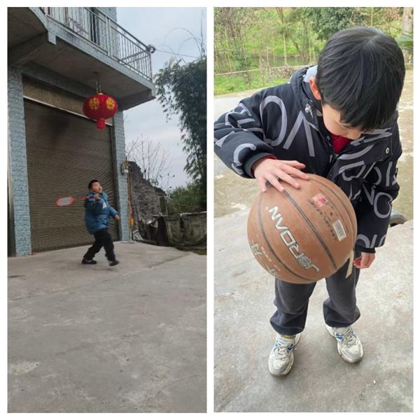 星空体育平台：开江县宝塔中心小学寒假体育锻炼(图2)
