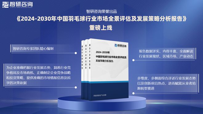 智研咨询报告：中国羽毛球行业市场规模、供需态势及发展前景研究(图1)