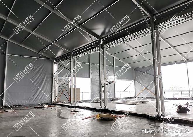 聚集热情与能量：华烨篷房助力体育看台顶棚的创新设计！(图3)