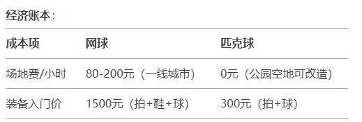 星空体育平台：球类运动领域新势力崛起：匹克球与传统四强的全方位分析(图6)