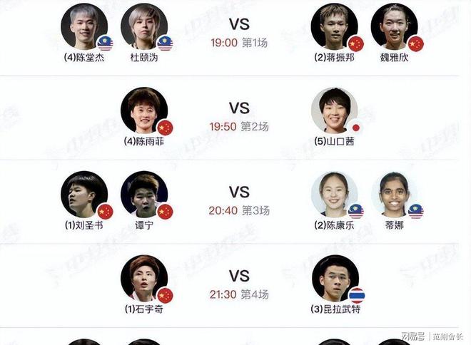 羽毛球世锦赛：中国队5项全部闯入决赛陈雨菲带伤淘汰世界第1(图3)