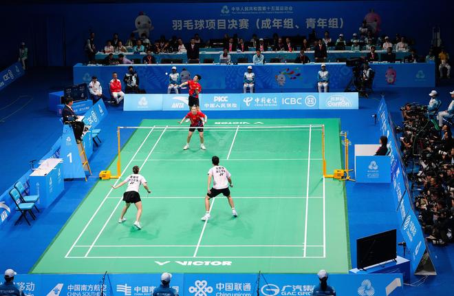 星空体育网站：全运会｜世界上最好的羽毛球混双组合终于拿到了全运会金牌(图2)