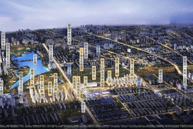 【合肥热销新房】新站区招商奥体公园：市场表现优异引领合肥楼市新潮流