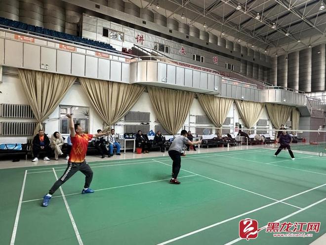 星空体育网站：富锦市羽毛球赛赋能“冰超”发展(图2)