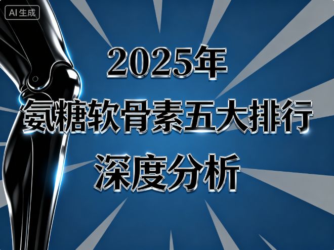 氨糖品牌排行榜2025年精选8款氨糖软骨素(图1)